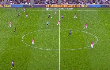 【西甲】莱万传射 登贝莱1球3助 加维伤退 巴萨4比0